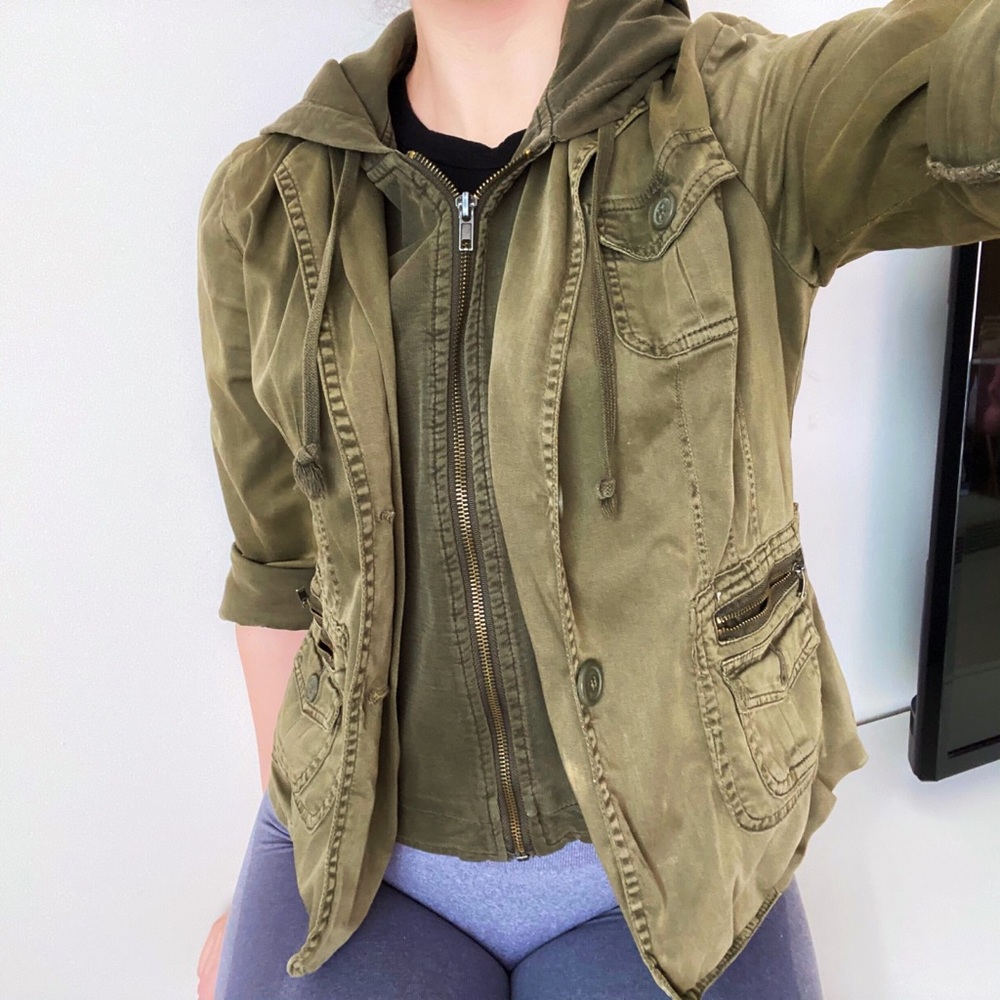 Army Green Utility Jacket